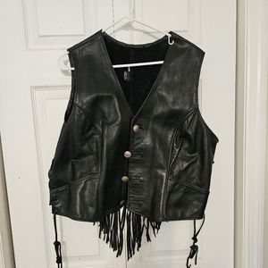 Leather Vest